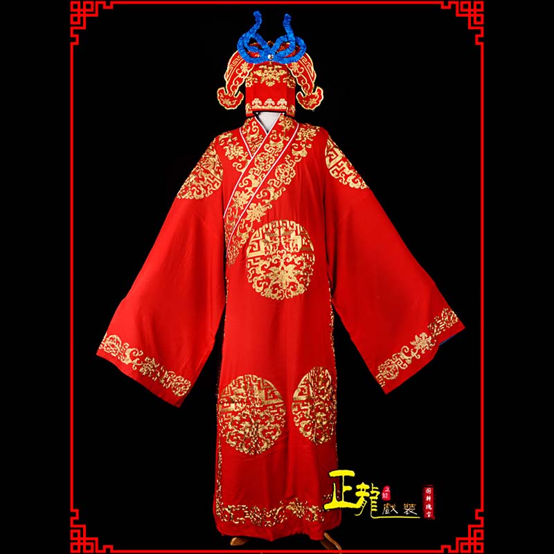 弋阳武生服装软绉全金武生衣