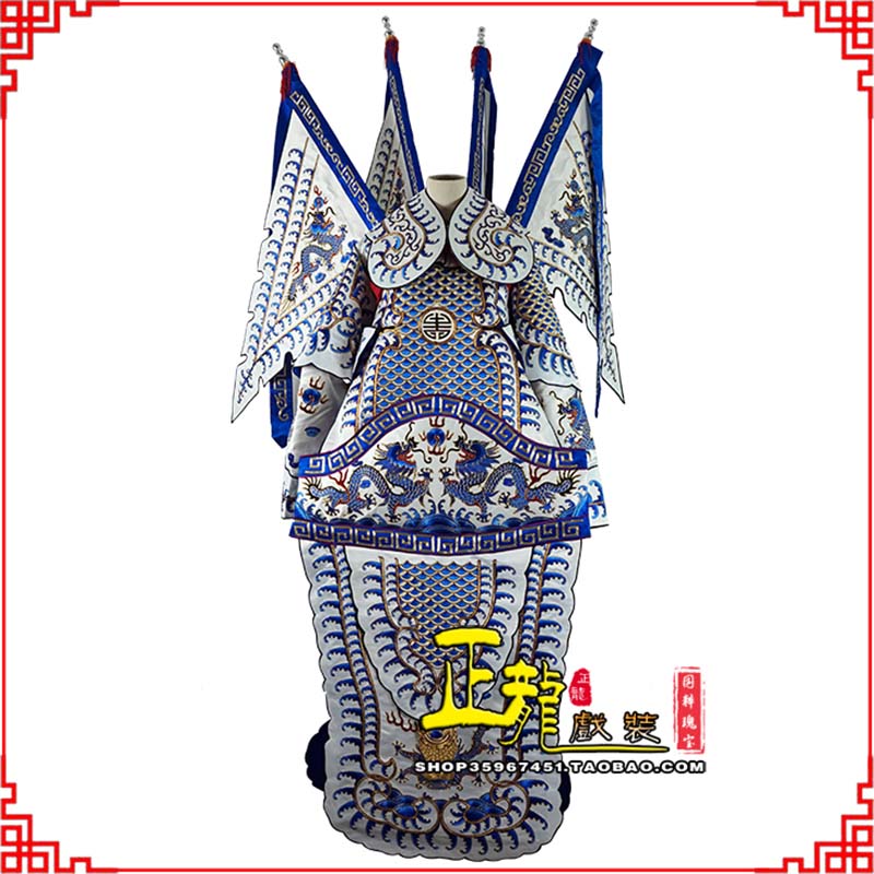 弋阳武生武将大靠祥龙勾金